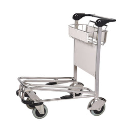 Explorer RVS Luchthaven Bagagetrolley met 4 Wielen
