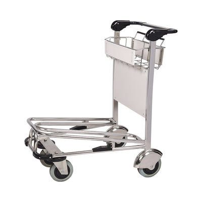 Explorer RVS Luchthaven Bagagetrolley met 4 Wielen