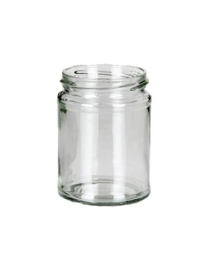 300ml Geprofileerde Glazen Voedselpot
