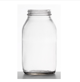 500ml Witte Flint Glazen Poederpot