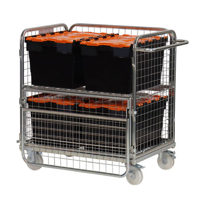 Vierzijdige Compacte Goederen Pickwagen
