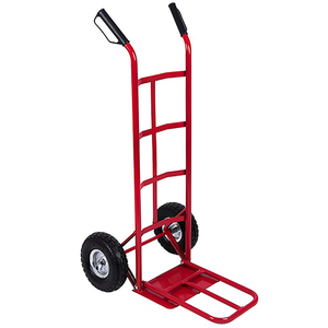 Rode Zware Industriële Zakkenwagen