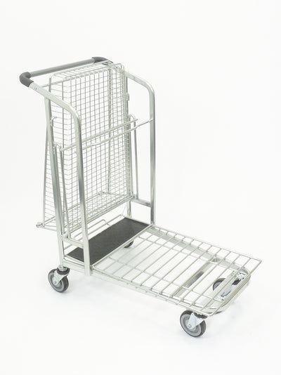 T24 Stock Trolley with 57 Litre Fold-Away Basket