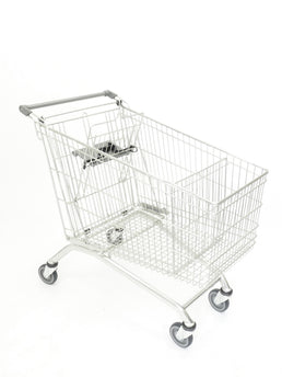 Refurbished Shopping Trolley with Single Toddler Seat, 212 Litre Capacity