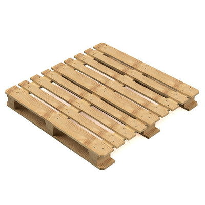 CP3 Chemical Wooden Pallet 1140 x 1140 x 138mm | Container Pallet | ISPM 15 Heat Treated | 1000kg Load Capacity | 3 Skids