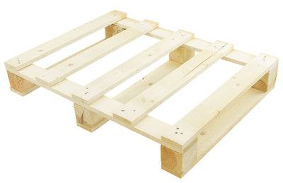 Wood Display Pallet 800 x 600 x 120mm | ISPM 15 Heat Treated Light Export Display Pallet