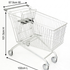 Shopping Trolley - 180 Litre Zinc Plated Wire Basket