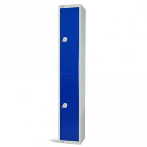 2 Door Contract Steel Locker with Cam - Key Lock, 300 x 300mm