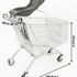 Refurbished Shopping Trolley with Baby and Toddler Seat, 212 Litre, 109.5 x 59 x 101cm