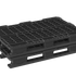 Plastic Euro Pallet 1200 x 800 x 155mm with 3 Runners & Raised Edge – 900kg Dynamic Load