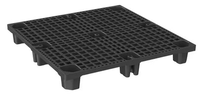 Nestable Plastic Pallet 1100 x 1100 x 145mm with Raised Edge – 1200kg Dynamic Load