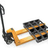 Nestable Plastic Pallet 800 x 600 x 120mm – Open Deck | 500kg Dynamic Load