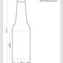 330ml Amber Glass Oneway Bierfles - Ardagh