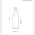 500ml Flint Glass Ale Oneway Bierfles - Ardagh