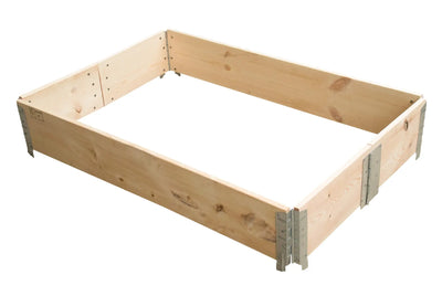New Wooden Pallet Collar 1200 x 800 x 200mm | 6-Hinge Euro Pallet Collar | ISPM 15 Heat Treated