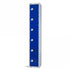 6 Door Contract Steel Locker with Cam - Key Lock, 300 x 300mm