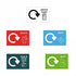 60 Litre Recycling Bin Set of 3 – 330 x 450 x 790mm