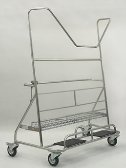 Plate Trolley Carry WP4BW met Plank en Mand - Duurzaam en Handig