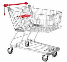 140L Standaard Winkelwagentje – Classic Series