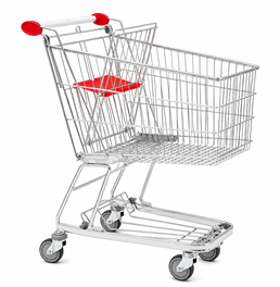 100L Dubbele Mand Winkelwagen – Classic Series (Model 100D)