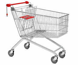 150L Hoge-Capaciteit Winkelwagen – Avant Serie (Model 150N)