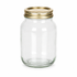 500ml Effen Mason Glazen Pot