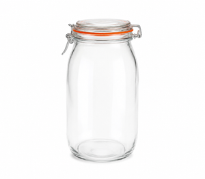 1500ml Kilnclip Glazen Pot