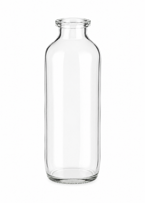 473ml (16oz) Traditionele Glazen Olie Fles (Kurkopener)