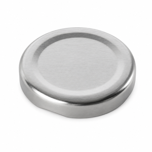 38mm Silver Standard Twist-Off Caps | Roll Thread Metal Jar Lids