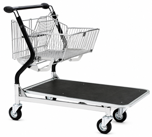 Vario 110S Transportkar – Opvouwbare Mandkar met Multiplex Platform
