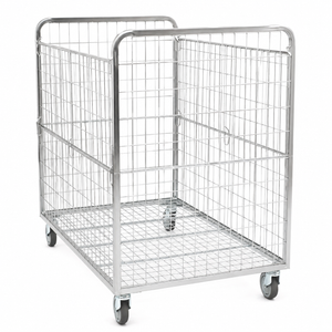 Container voor Kartons 800x1200 H1200 – Grote Rolkooi voor Verwerking van Verpakte Goederen