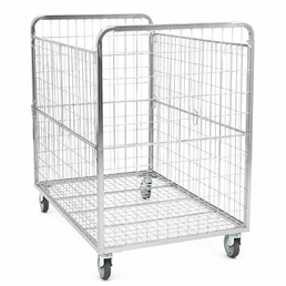 Container voor Kartons 800x1200 H1200 – Grote Rolkooi voor Verwerking van Verpakte Goederen