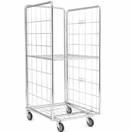 Vouwcontainer WMS 1800x810x750 – Inklapbare Rolkooi voor Ruimtebesparende Opslag