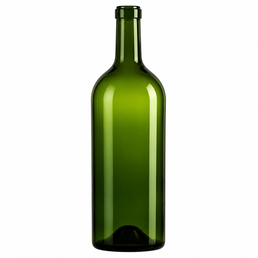 Bordelaise 12L Green Auv Glass Bottle – 28mm Cork Finish