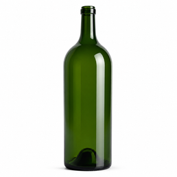 Bordelaise 6L Green 04 Glass Bottle – Cork Finish