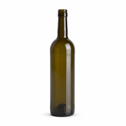 Bordelaise Alliance V2 75cl Antique Green Glass Bottle – Screw Cap Finish