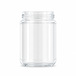 370ml Flint Glass Pickle Food Jar - Ardagh Glass