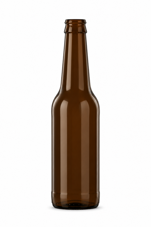 330ml Amber Glass Oneway Bierfles - Ardagh