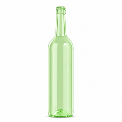 750ml Groene Glazen Bordeaux Oneway Wijnfles - Ardagh