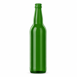 500ml Green Glass Ale Beer Bottle – 29mm Crown Cork Finish
