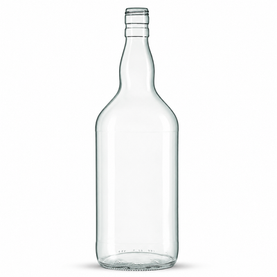 WHISKY 150cl Flint Glass Bottle – BVP30EH Screw Cap Finish
