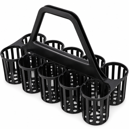 10 Bottle Plastic Hand Carrier