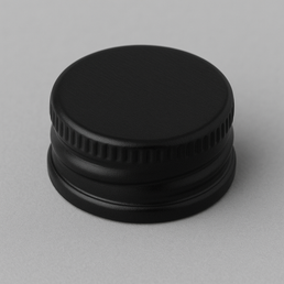 28MM MCA2 Tamper Evident Black Bottle Caps