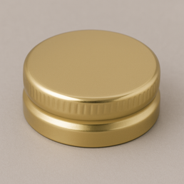 38MM Gold Twist-Off Cap RTO – 10mm High