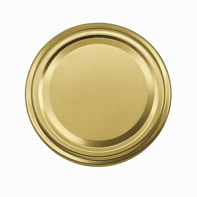 63MM Honey Gold Twist-Off Caps