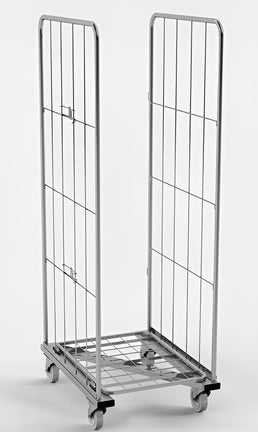 Container 800x600 H1810 met Bodem Z-Frame – Hoge Rolkooi voor Stabiele Opslag