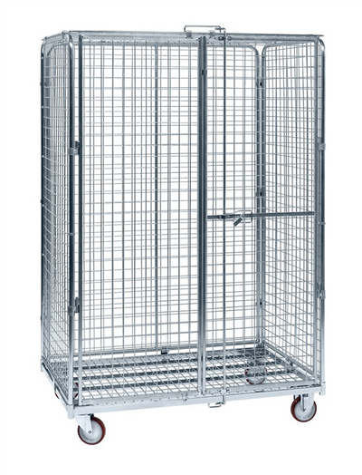 Lockable Mesh Security Container – 600kg Capacity