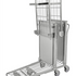 Ergonomic Stackable Shop Trolley – Spring-Loaded Upper Shelf | 90kg Shelf Capacity