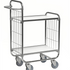 Series 8000 Shelving Trolley – Electrogalvanised – 250 kg Capacity (1395 × 470 × 1120 mm)