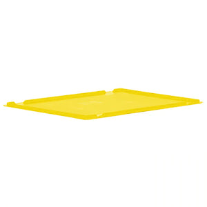 Food approved polypropylene drop-on lid 600x400mm for M200 series containers